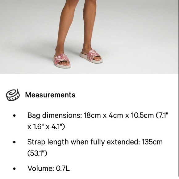 Lululemon Team Canada Future Legacy Mini Belt Bag in Cream - Picture 8 of 10